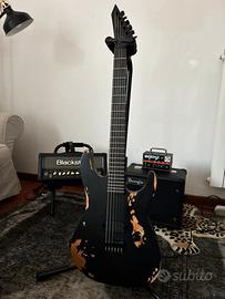 Chitarra Elettrica LTD Black Metal