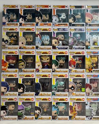 Funko Pop My Hero Academia, Dragon Ball e Naruto