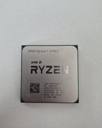 AMD Ryzen 7 3700X + dissipatore Wraith Prism RGB