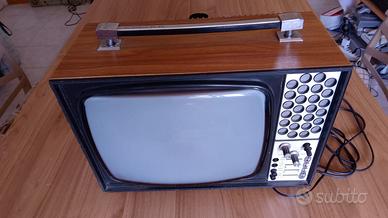 Televisore vintage CREZAR bianco/nero