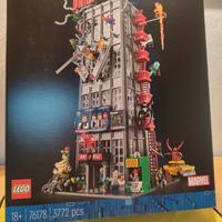 lego giornale spiderman Daily bugle 76178