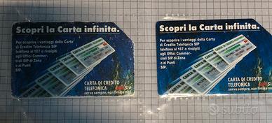Schede telefoniche da collezzione mia privata