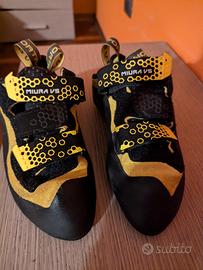scarpette arrampicata nuove La Sportiva Miura 42