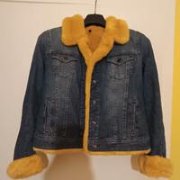 Giubbotto jeans con pelo Liu Jo