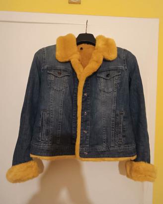 Giubbotto jeans con pelo Liu Jo