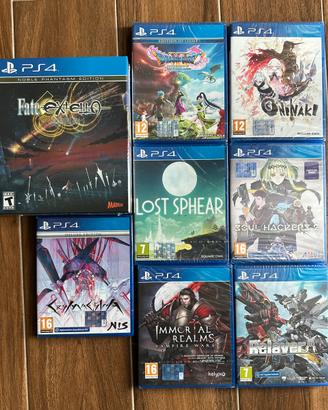 Giochi nuovi ps4