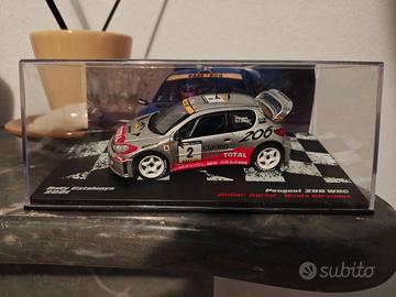 Peugeot 206 WRC Catalunia Spagna 2001 Auriol 1:43