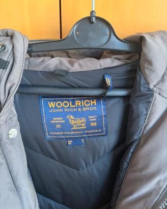 WOOLRICH Grigio Taglia L con pelliccia coyote
