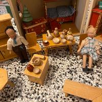 Casa delle bambole vintage