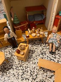 Casa delle bambole vintage