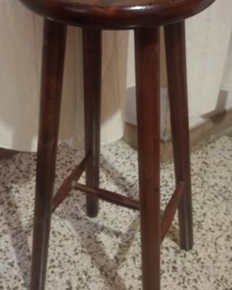 Sgabello in legno