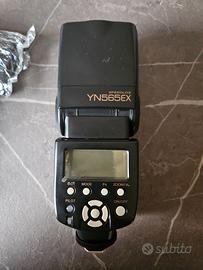 Flash reflex Yongnuo YN565ex con accessori