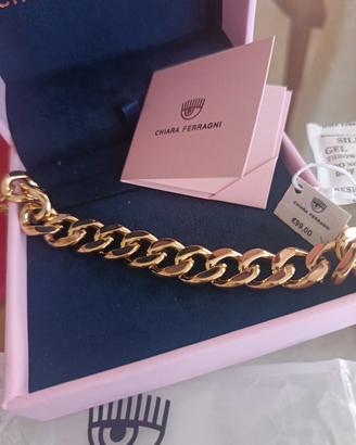 Bracciale Chiara Ferragni Chain colore oro