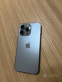 Iphone 13pro 128GB azzurro, vetro + cover invluse