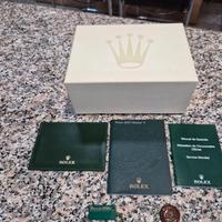 Scatola e corredo originale rolex Gmt Master