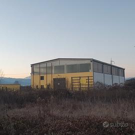 Airasca fronte strada statale capannone 1000 mq