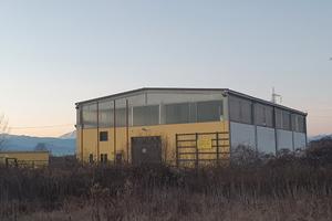 Airasca fronte strada statale capannone 1000 mq