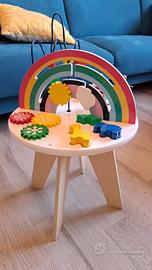 Tavolo attività in legno Manibul