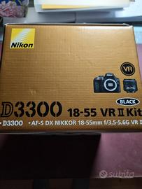 Fotocamera Reflex Nikon D3300 18-55 vr II kit