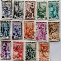 36)           14 RARI  ITALIA AL LAVORO 1950 -80€