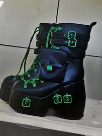 Anfibi Gothic-Cyberpunk