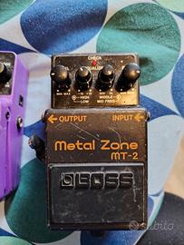 Pedale Boss metal zone + altri pedali in omaggio