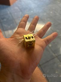 sorpresa Kinder Joy Minecraft  blocco oro