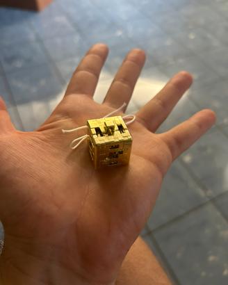 sorpresa Kinder Joy Minecraft  blocco oro