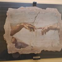 Quadro in pietra e vetro