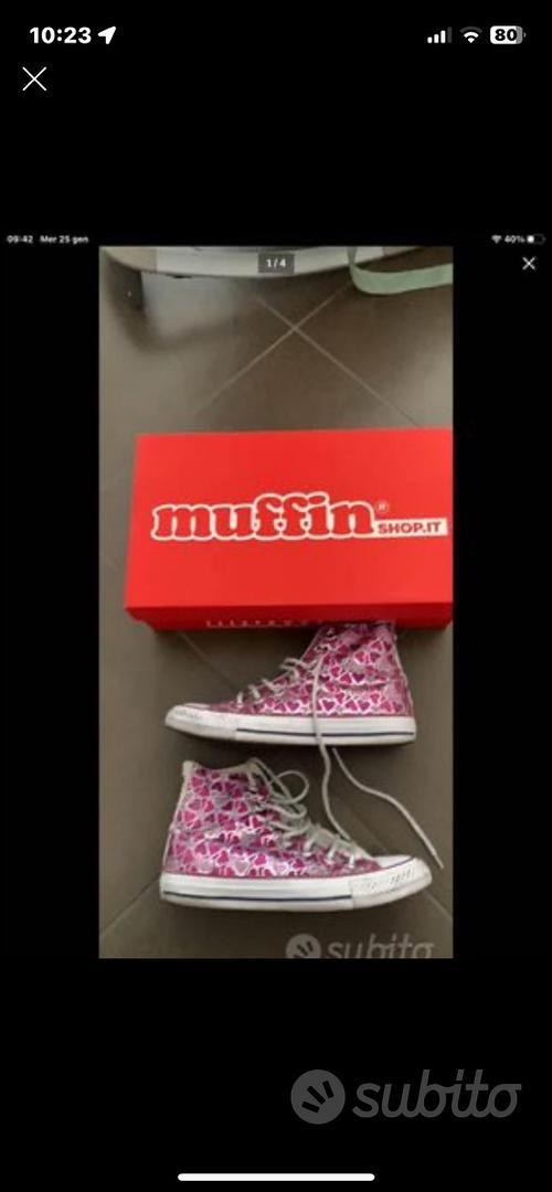 Muffin hotsell scarpe converse