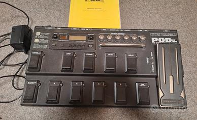 Pedaliera Multieffetto Line POD XT live