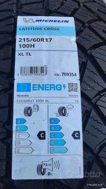 4 pneumatici estivi NUOVI Michelin 215/60 R17 100H