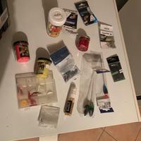 Attezzatura pesca trota piu canna spining