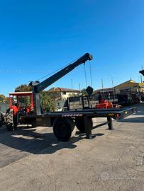 M96 Rimorchio targato con gru per imbarcazione e a