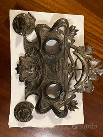 Calamaio rotto in bronzo