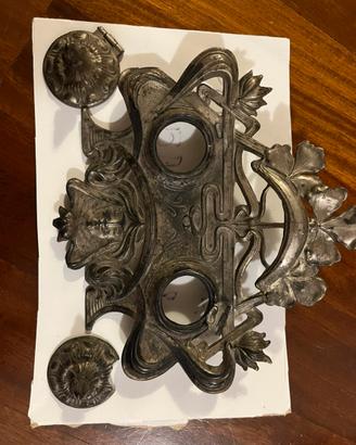 Calamaio rotto in bronzo