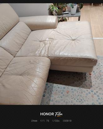 Divano in pelle 