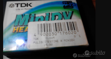 tdk mini dv headcleaner tdk minidv pulisci testine