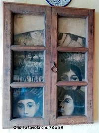 Quadro olio su tavola