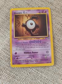 Carta Pokemon Unown