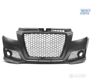 PARAURTI ANTERIORE AUDI A3 8P 08-12 LOOK RS3 NERO 