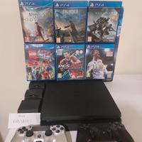 PS4 console 1TB  + giochi 