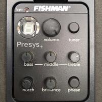Pickup nuovo Fishman Presys + plus onboard preamp