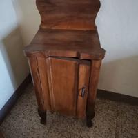 Coppia di comodini camera da letto anni '40