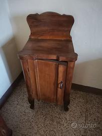 Coppia di comodini camera da letto anni '40