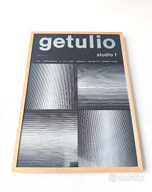 Manifesto Mostra Getulio Alviani (1962) - Grafica 