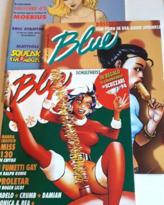 BLUE RIVISTA FUMETTI EROTICI