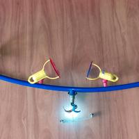 lampadario con faretti