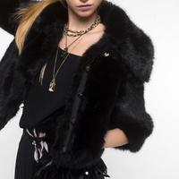 Giubbotto pelliccia sintetica Patrizia Pepe Nuovo