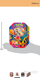 Tin set pokemon